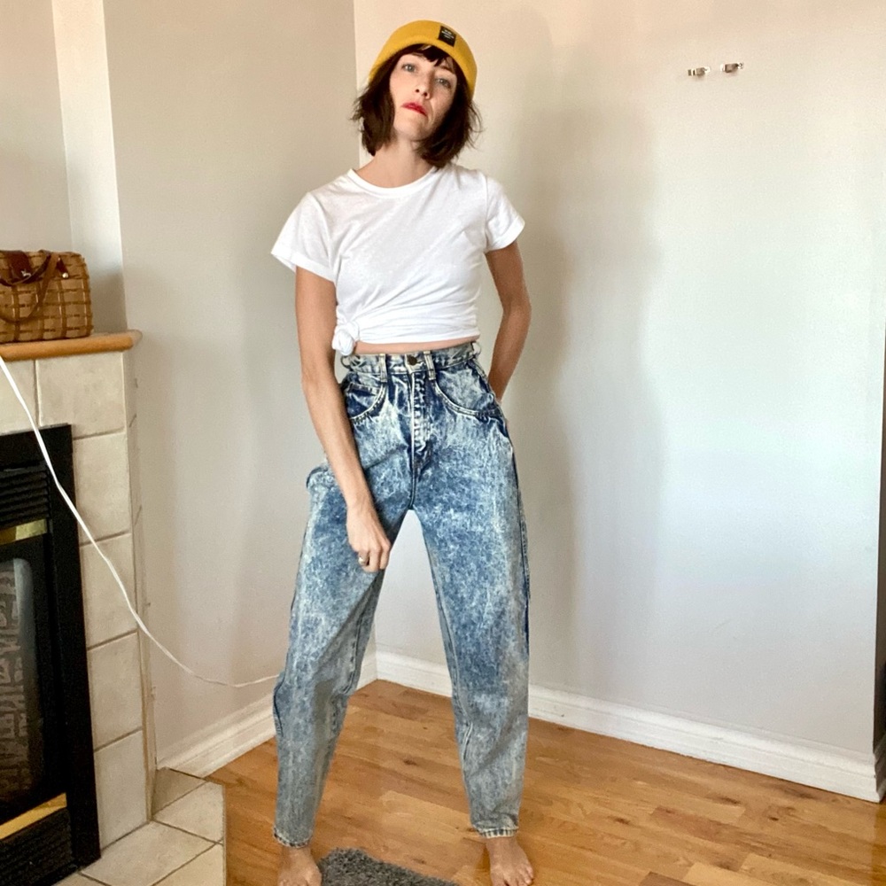 Vintage Acid Wash Jeans - 1980’s